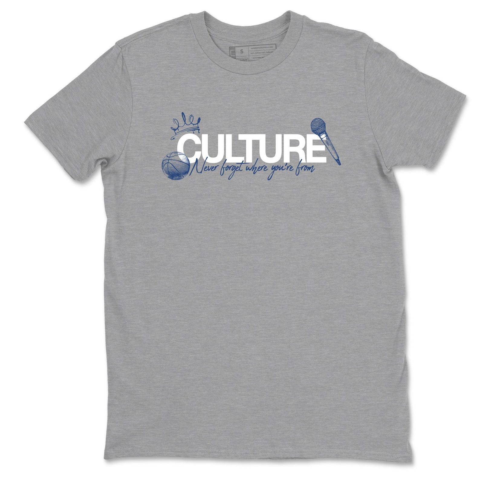 Culture Graphic Tee - 9s Flint Grey 3XL