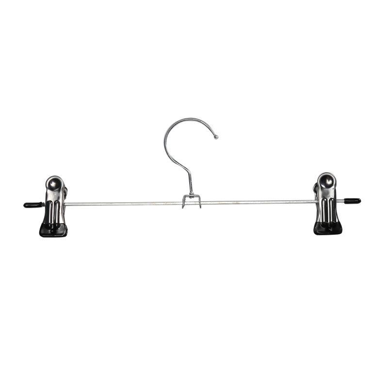 Multifunctional Non-Slip Stainless Steel Clothes Drying Rack with Clips for Pants