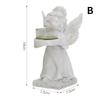 Pryskyřice Andělský svícen Angel Collection Figurka Anděl Socha Svícen na čajovou svíčku Dárky Stolní ozdoby na stojánek na čajovou svíčku