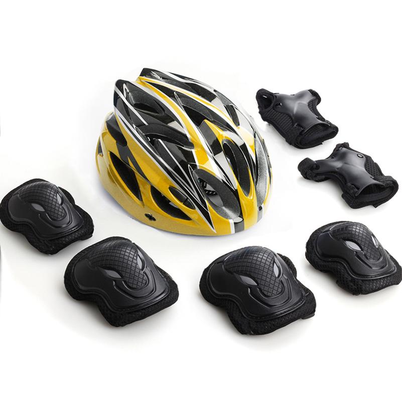 Child protective equipment helmet elbow knee pads for girls aged 3 4 5 6 7 8 9 10 11 12 year boy Suitable for roller skating and skiing