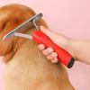 Anti-Slip Handle Pet Grooming Rake Steel Comb Cat Dematting Brush Dog Rake Comb Hair Grooming