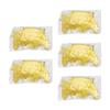 5Pcs Star Moon Garland Bright Gold Color Exquisite Durable Widely Used Ramadan Garland for Wall