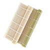 Bamboo Sushi Rolling Mat - Green Skin Sushi Roll Tool for Japanese Seaweed and Rice Ball Crafting