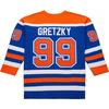 Maillot NHL - MITCHELL &amp; NESS - Wayne Gretzky Edmonton Oilers 1986 - 100% polyester mesh - Loose fit - Patchs front/back/manches