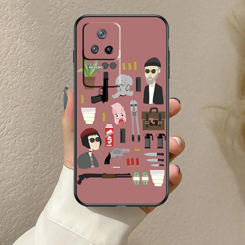Leon Mathilda Case For Xiaomi 13T 14T 15T Pro 14 15 Ultra 17 Pro Max POCO F8 F7 F5 F6 X3 X5 X6 X7 Pro Cover