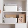 3PCS/SET Plastic Cosmetic Storage Box Large Capacity Stackable Desktop Container Thick Miscellaneous Items Organizer Office