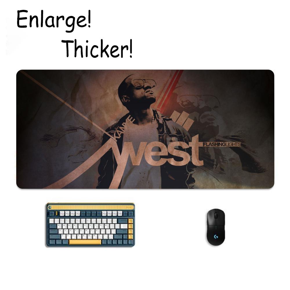 Kanye West Mouse Pad Xxl Large Mouse Pad Smooth Surface For Gaming Nonslip Comfortable Desk Mat