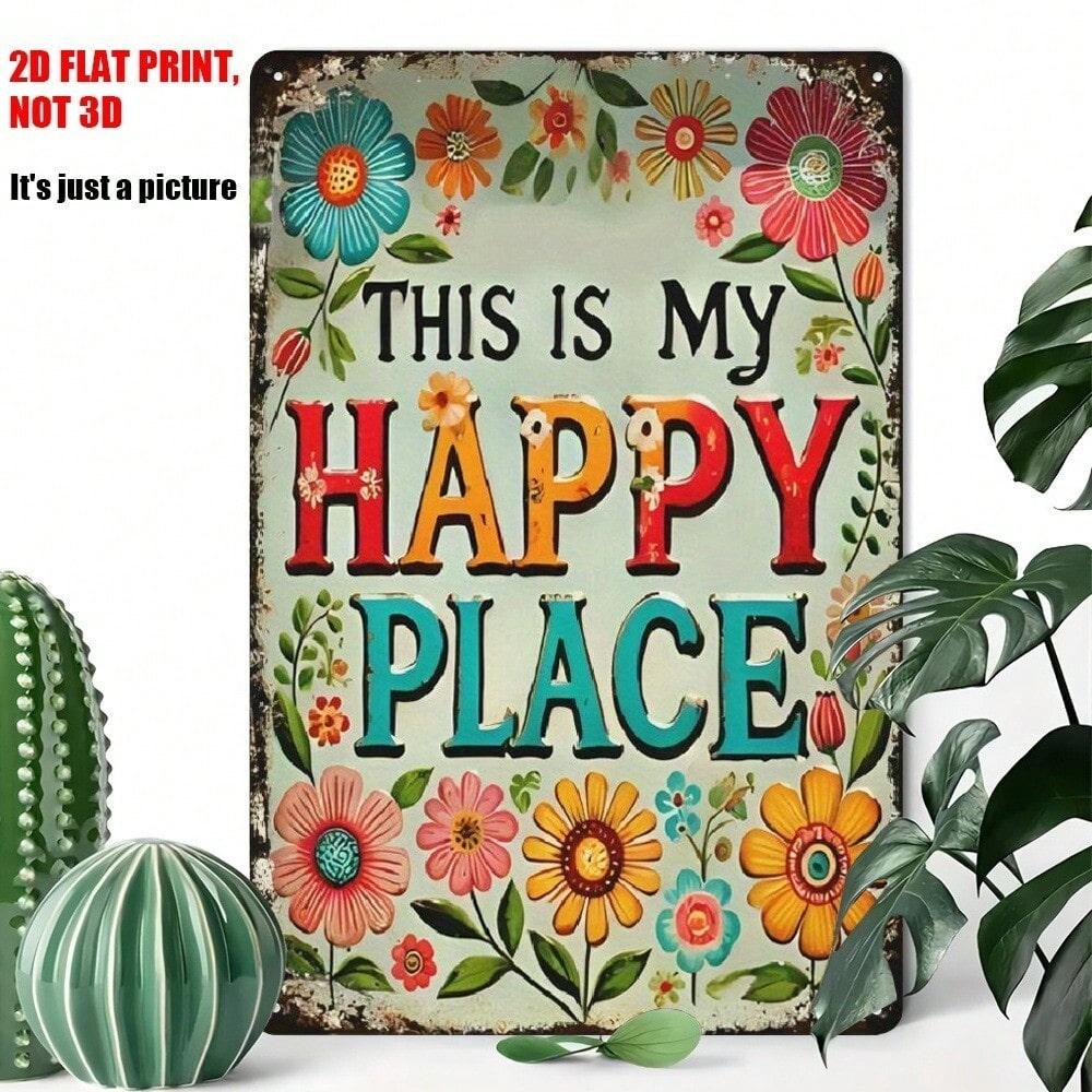 Retro metal tablolar, mobilya, oturma odası dekorasyonu 20x30cm