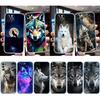 Animal Wolf Phone Case for Motorola Edge 20 30 S30 40 50 Fusion Lite Plus Pro Ultra Neo One Action Zoom Hyper Power Macro Vision
