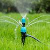 5PCS/SET Buried Plug Automatic Lawn Sprinkler 360° Adjustable Watering Sprinkler  Greenhouse Plant