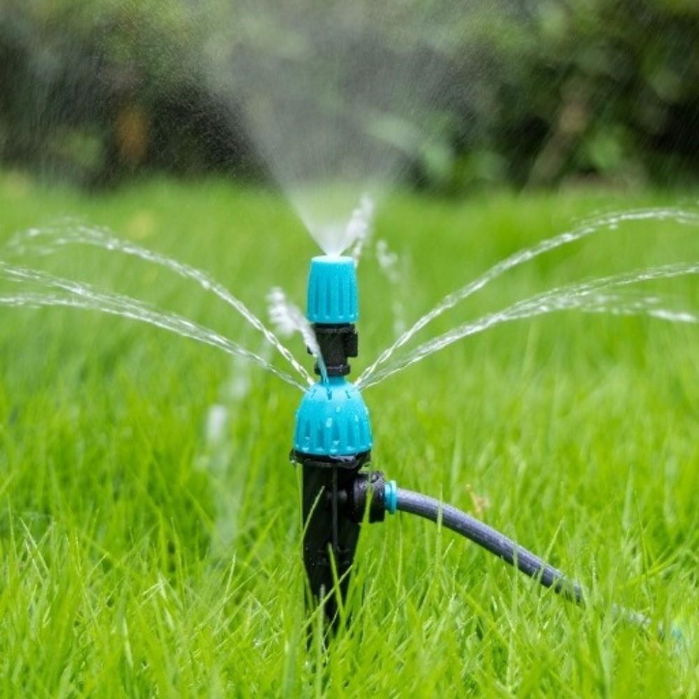 5PCS/SET Buried Plug Automatic Lawn Sprinkler 360° Adjustable Watering Sprinkler  Greenhouse Plant