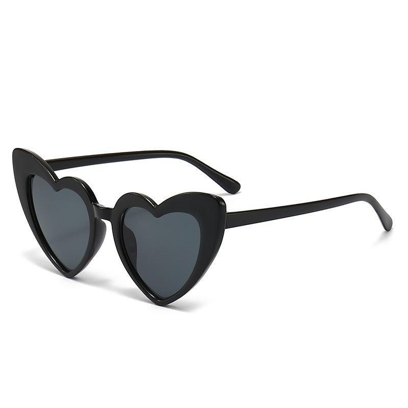 Love Children'S Sunglasses Women'S Peach Heart Sunglasses Baby Glasses Tide Travel Sunshades