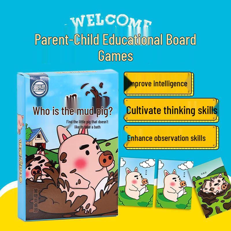 

Who is Mud Pig Kids Educational Board Game