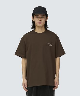 SNOWPEAK APPAREL Elemental Balance Graphic Short Sleeve T-Shirt (S26Fubts40) Brown