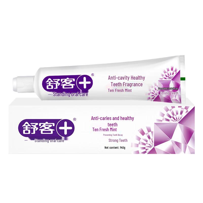 Shuke Anti-Cavity Fluoride Toothpaste, Fresh Mint