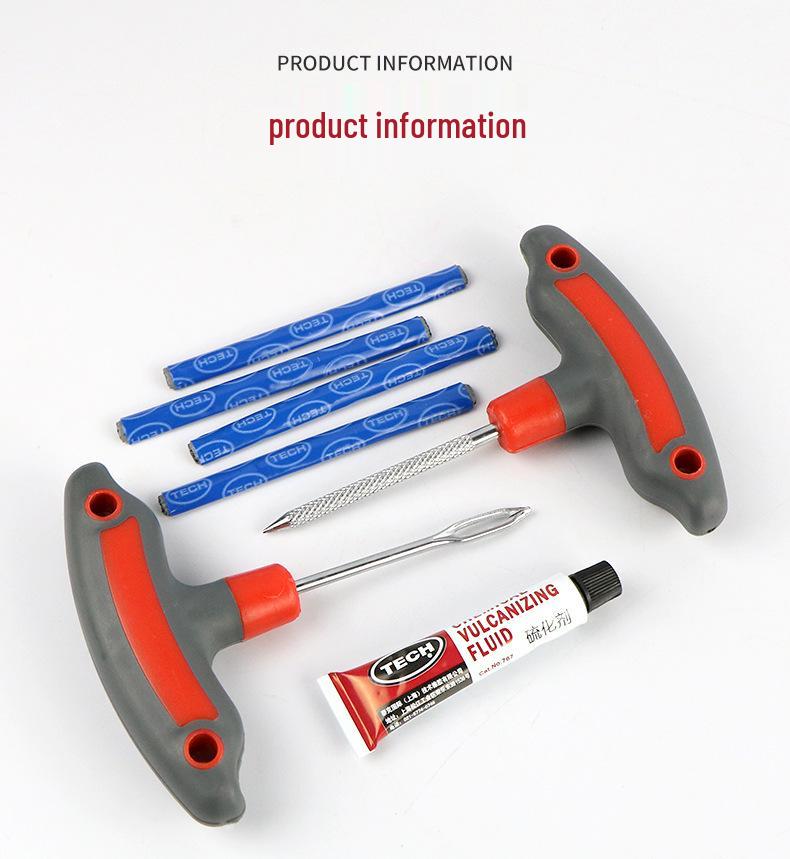 Reifenreparaturset: Vakuum-Klebestreifen für Autos & Motorräder - Elektro- & Batterieauto Vulkanisierte Reifenreparatur