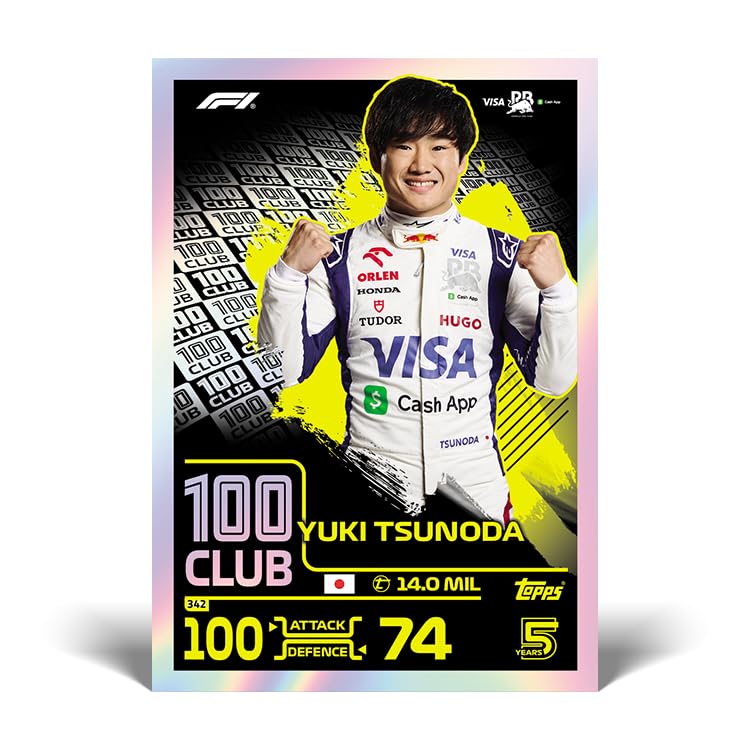 Topps Turbo Attax Formula 1 2024 Mega Multi Pack Includes 39 Turbo Attax Cards and 2 Limited Edition One - - Cards, Size.