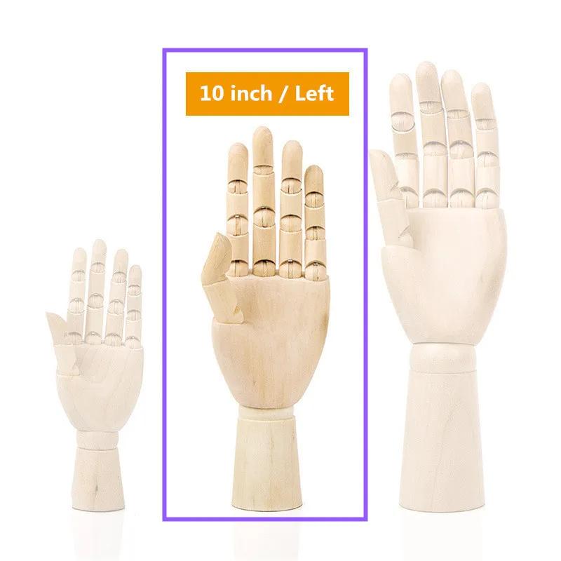 Ahşap El Vücut Çizim Eylem Oyuncakları Çizim Eskiz Manken Model Hareketli Uzuvlar Figürler Ev Dekorasyonu Sanatçı Modelleri Eklemli Bebek