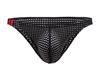 Summer Men's Breathable Mesh Low-Rise Bikini - Sexy Butt-Exposing Style (E097)