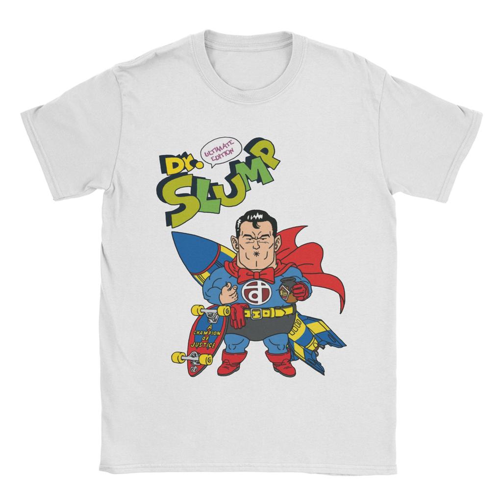 Camisetas Divertidas de Arale Dr. Slump Anime para Hombre y Mujer 100% Algodón Camiseta de Humor Cuello Redondo Mangas Cortas Ropa Nueva Llegada