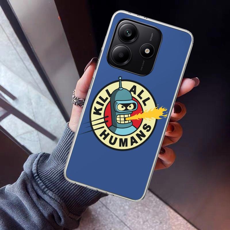 

Futurama Planet Express Phone Case For Xiaomi Redmi Note 10 11 12 13 14 15 Pro Plus 11S 12S 14S 11T 11E 10S Soft TPU Back Cover Redmi Note 14 Pro 4G
