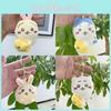 Adorable Japanese Chiikawa Plush Doll Keychain Creative Cute Character Accessory