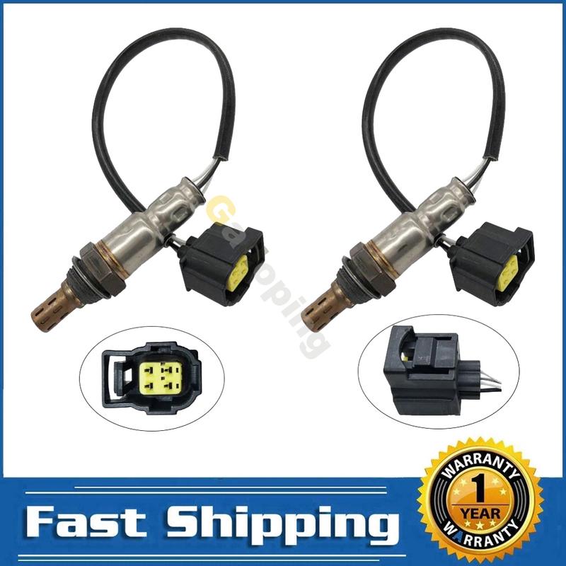 2pcs for Jeep Compass Patriot Dodge Caliber 2.0L 2.4L Chrysler 200 Avenger Journey 2.4L O2 Oxygen Sensor Upstream Downstream