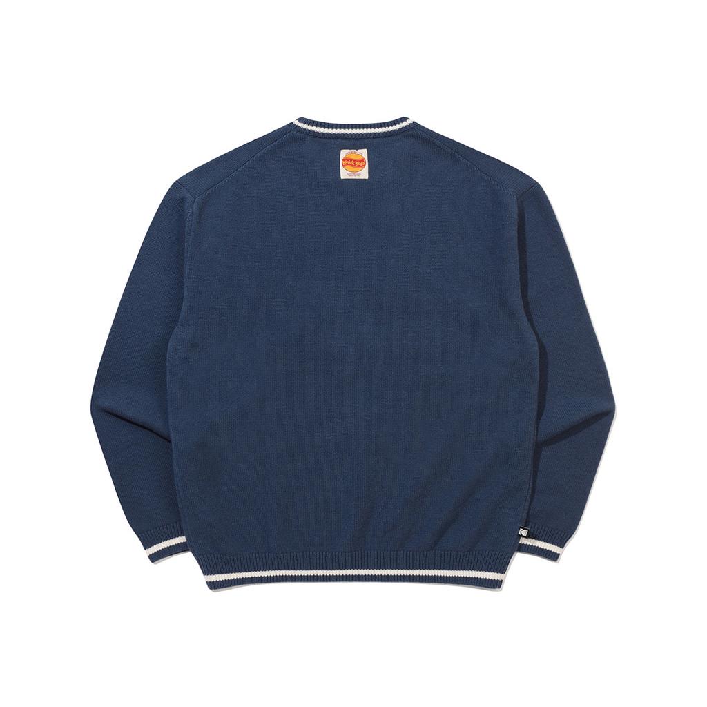 KODAK Gold Moment Logo Point Knit Navy