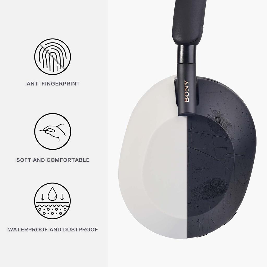 Für Sony WH-1000XM5 Kopfhörer Silikon Schutzhülle/Kopfhörer Schutzhülle/Ohrenschützer Schutzhülle