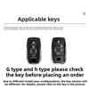 ANY1 Zinc Alloy Car Smart Remote Protector Car Key Case Cover Styling Accessories For Toyota Vellfire Alphard 30 Series Previa Tarago