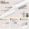 For Apple AirPod Pro 3 Case 2025 with Lock,Clear TPU Floral AirPod Pro 3 Generation Case Cover for Women Girly, iPod Pro 3 Cases with Keychain &