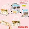 Glitter Filling Purse Fidget Toy Mini Squishy Toy Prize Box Toys  Jelly Handbag Toy