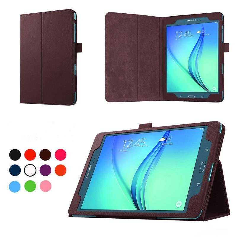 Flip Tablet For Samsung Galaxy Tab A T550 T555 SM-T550 9.7 PU Leather Stand Tablets Funda for Samsung Galaxy Tab a SM T550 Case
