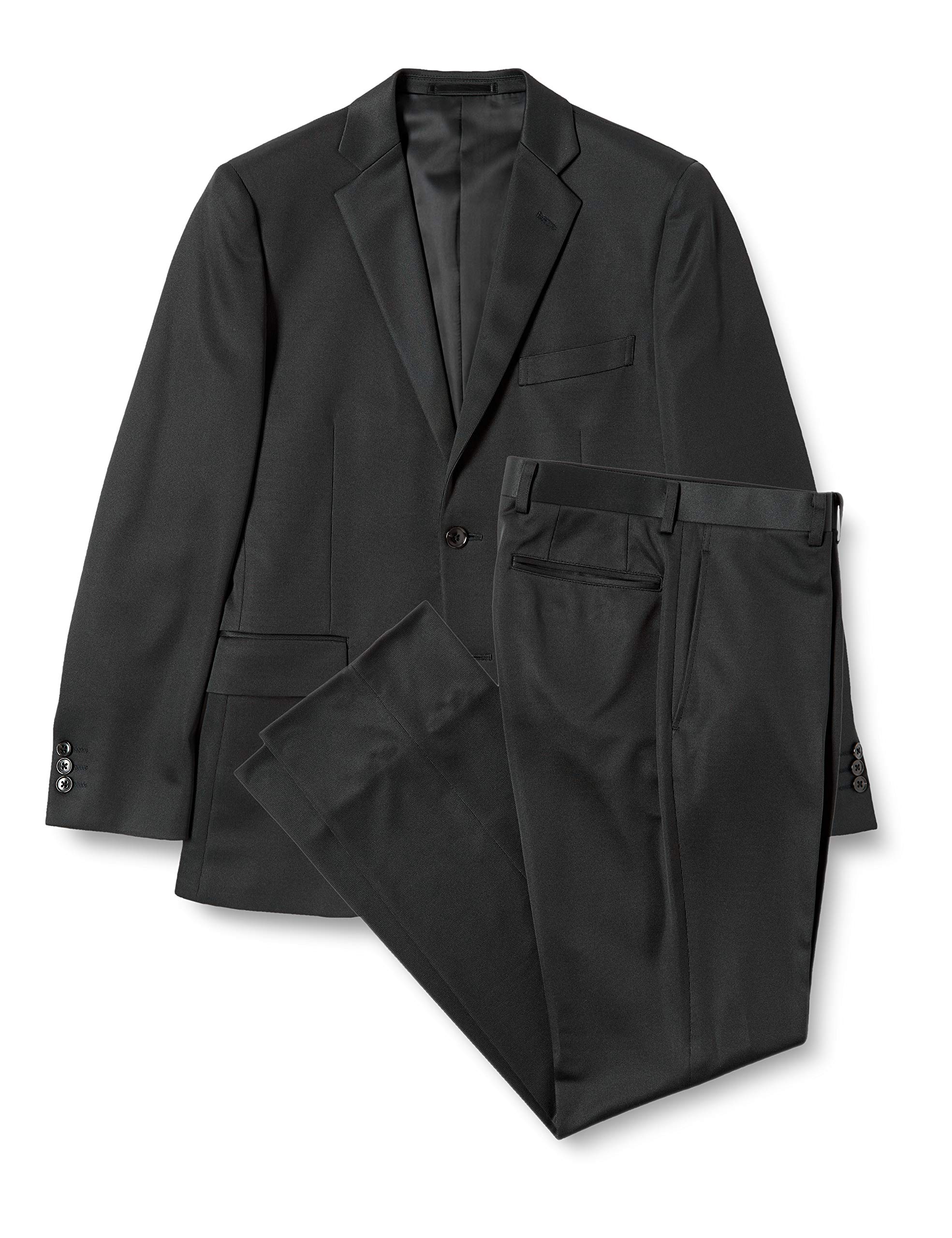 

Haruyama Phiten Washable Top and Knit Size H103160003 Anti-Stress Suit, Bottoms, Two-Button Suit, 18, Gray, Y5,