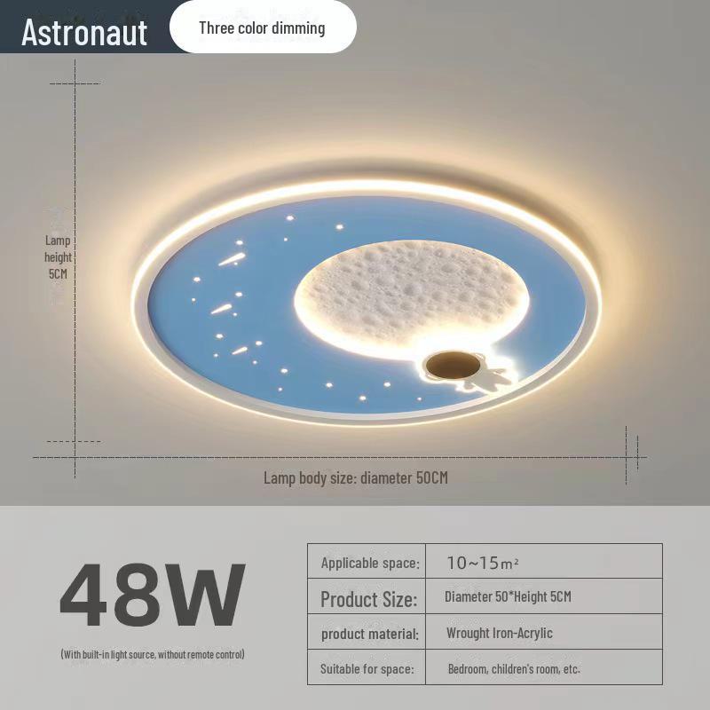 

Детский потолочный светильник «Астронавт» со светодиодной подсветкой «Звездное небо» — креативная защита глаз для мальчиков и девочек, бесплатная доставка X609-White External 50cm