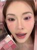 Herorange Pink Mist Dream Nine-Color Eyeshadow Palette Matte Smoky Pink Series Fine Shimmer Pearlescent Brightening Young Girl Makeup