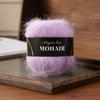 25g/Ball Soft Winter Hand Knitting Material DIY Alpaca Mare Fur Ball Warm Plush Chunky Mohair Yarn Scarf Luxury