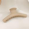 Nuove pinze per capelli a chela eleganti da donna Bianco Caffè Plastica Grande Pinza per capelli Copricapo Coreano Ragazze Pinze per capelli a chela di granchio Accessori per capelli alla moda
