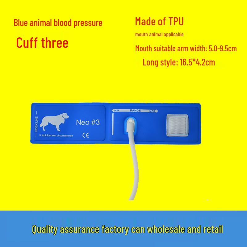 Veterinary Blood Pressure Monitor with Reusable Cuffs, Sizes 1-5 - Special Promotion