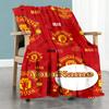 Manchester Personalized Name Blanket Multi-purpose Personalized Blanket Warmthful Decor Throw For Seaside Chair Office Livingroom