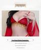 Exotic Princess Lace-up Nightdress: Sexy Open Chest Lingerie for Dancers