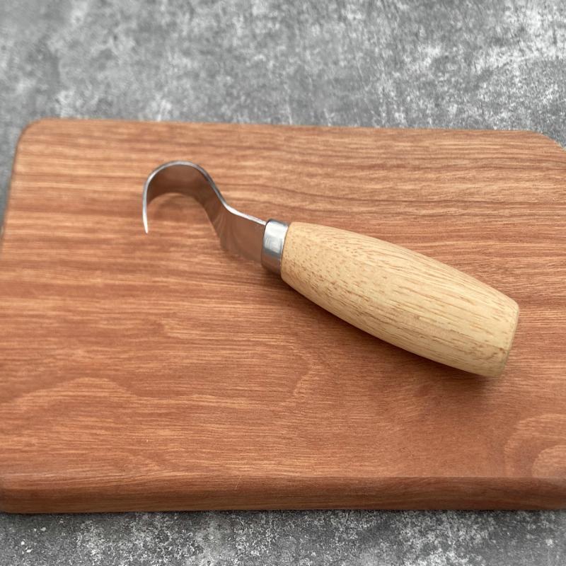 1 Pcs Wood Carving Knife Sharp Stainless Steel Blades Ergonomic Handles For Diy Woodworking Crafts