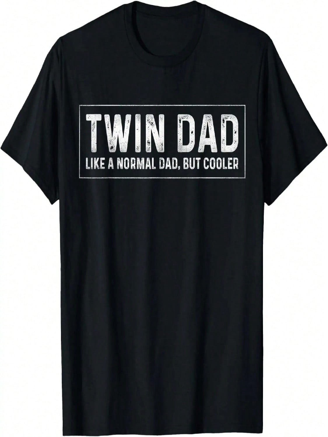 Twin Dad Like Normal Dad But Cooler Funny Twins T-Shirt S разноцветный