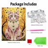 Pearl Painting DIY Kit Elegant Cat with Colorful Pearls Frameless Sparkling Bead Art Canvas Creative Home Decor Craft for Beginners