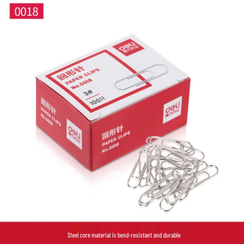 Deli Metal Paper Clips