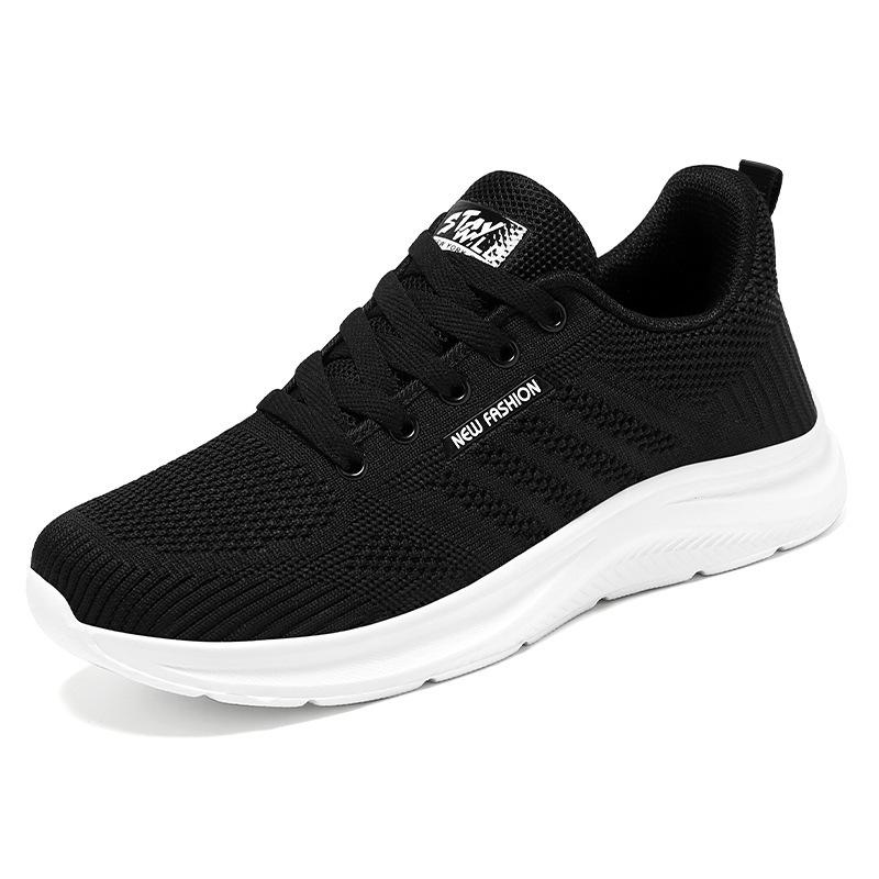 Women's Casual Spring Breathable Lightweight Mesh Shoes - Versatile Shallow Mouth Style