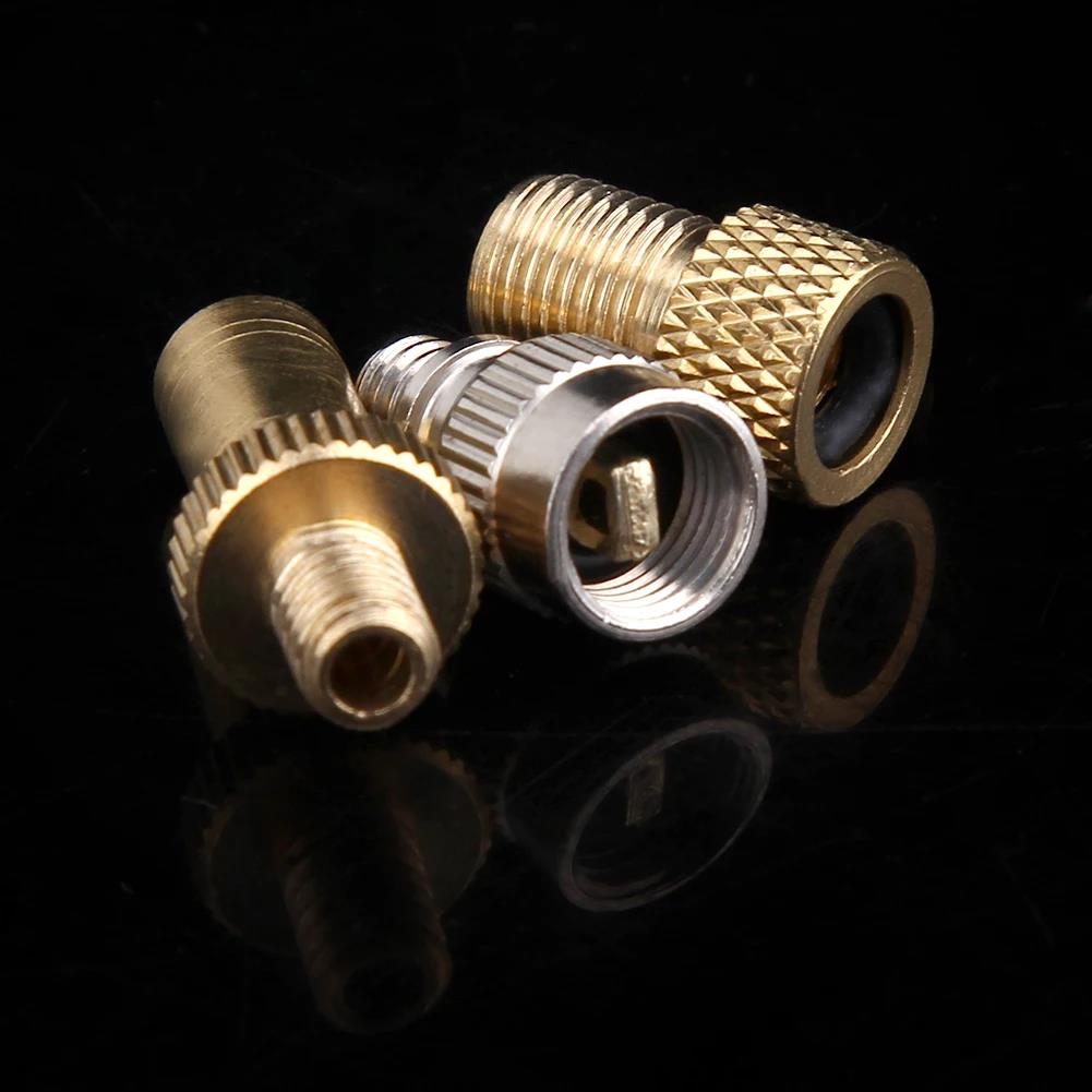 3pcs/set Bike Bicycle Presta to Schrader Valve Adapters+ Presta Valve Extension Wheel Tire Transfer Valve Adapter Bike Accessory Valve Stems 1