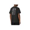 adidas Arsenal Labrums T-Shirt Graphic Print Crew Neck Short Sleeve Men Tops Black JI9435