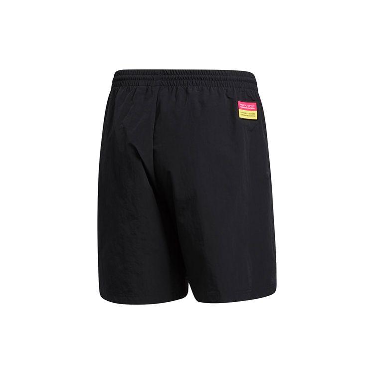 Adidas Originals Trefoil Large Logo Running Shorts Men Bottoms Black GL5137