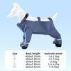 Waterproof Dog Raincoat Four Legs Full Body Coverage Durable Pet Anti Dirty Clothing Outdoor Walking Paw Protector Windproof